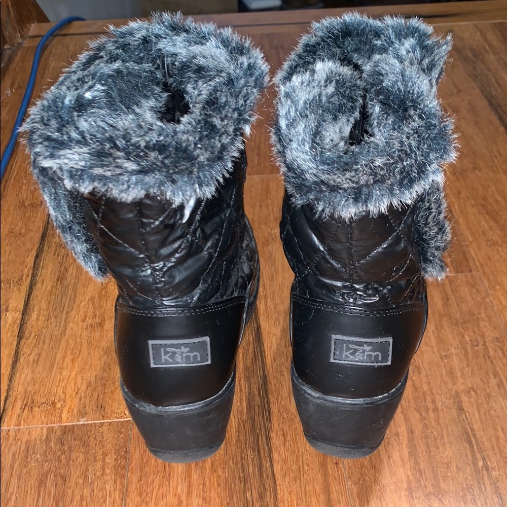 Women's Black Winter Boots